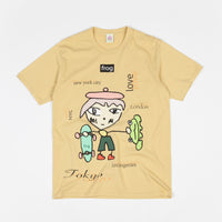 Frog World Wide Love T-Shirt - Yellow thumbnail