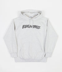 Fucking Awesome Acupuncture Stamp Hoodie - Heather Grey