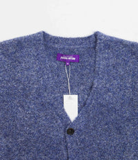 Fucking Awesome Boucle Cardigan - Blue | Flatspot