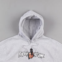 Fucking Awesome Breakthru Hooded Sweatshirt - Heather Grey thumbnail