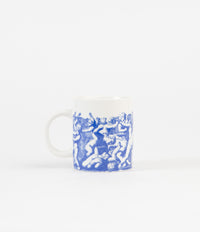 Fucking Awesome Cherub Fight Mug - Blue / Ivory