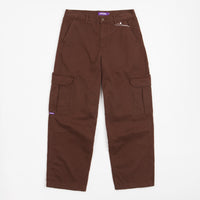 Fucking Awesome Contacts Baggy Cargo Pants - Dark Brown thumbnail