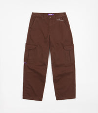 Fucking Awesome Contacts Baggy Cargo Pants - Dark Brown