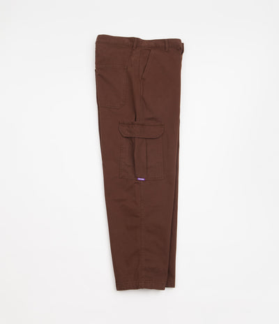 Fucking Awesome Contacts Baggy Cargo Pants - Dark Brown