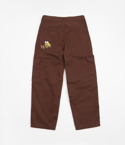 Fucking Awesome Contacts Baggy Cargo Pants - Dark Brown