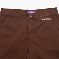 Fucking Awesome Contacts Baggy Cargo Pants - Dark Brown thumbnail