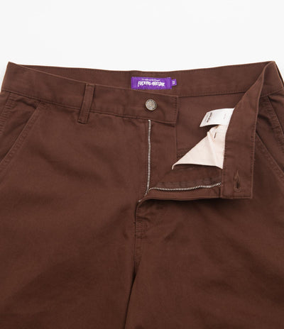 Fucking Awesome Contacts Baggy Cargo Pants - Dark Brown