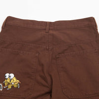 Fucking Awesome Contacts Baggy Cargo Pants - Dark Brown thumbnail