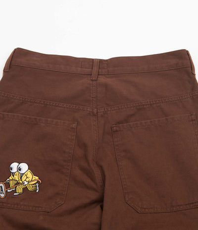 Fucking Awesome Contacts Baggy Cargo Pants - Dark Brown