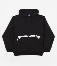 Fucking Awesome Cut Off Hoodie - Black