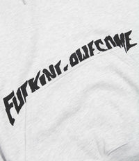 Fucking Awesome Cut Off Hoodie - Heather Grey | Flatspot