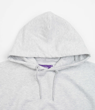 Fucking Awesome Cut Off Hoodie - Heather Grey