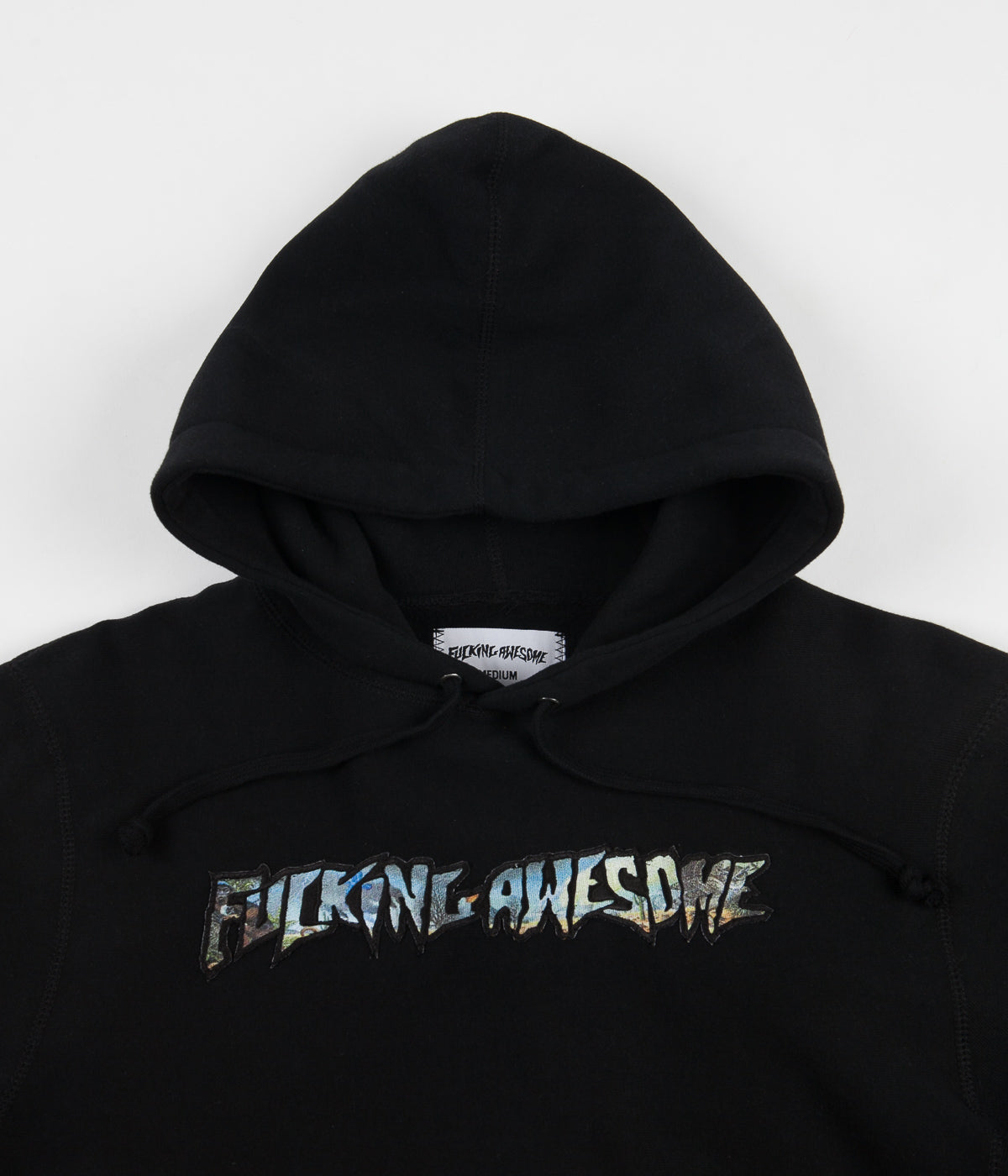 Fucking Awesome Extinction Hoodie - Black | Flatspot