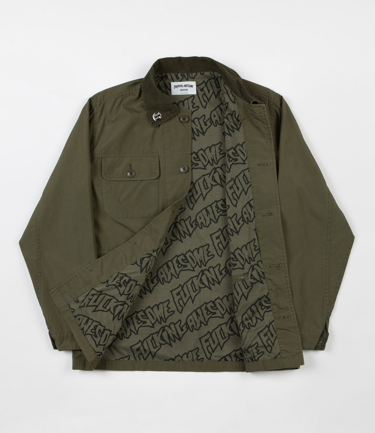 Fucking Awesome Field Jacket - Army | Flatspot