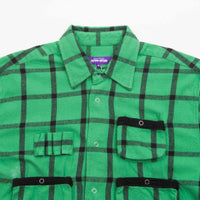 Fucking Awesome Fisherman's Flannel Shirt - Green / Black thumbnail