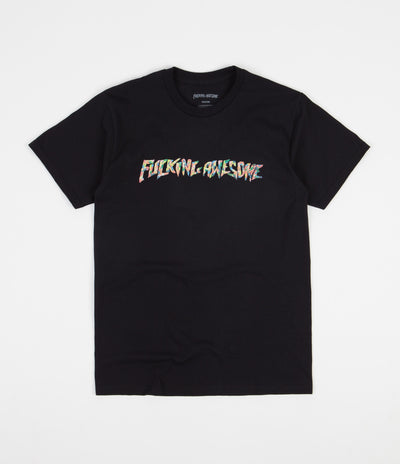 Fucking Awesome Gum Stamp T-Shirt - Black