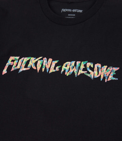 Fucking Awesome Gum Stamp T-Shirt - Black