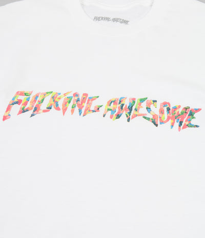 Fucking Awesome Gum Stamp T-Shirt - White