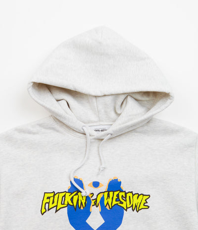 Fucking Awesome High Ground Hoodie - Heather Grey