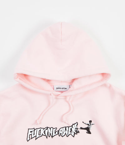 Fucking Awesome Karate Hoodie - Light Pink