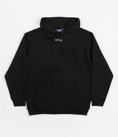 Fucking Awesome Outline Drip Hoodie - Black