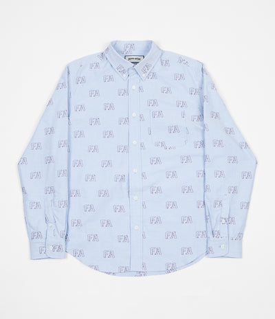 Fucking Awesome Oxford Button Down Shirt - Blue