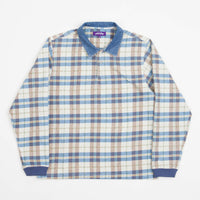 Fucking Awesome Printed Plaid Shirt - White / Blue thumbnail