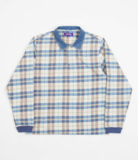 Fucking Awesome Printed Plaid Shirt - White / Blue