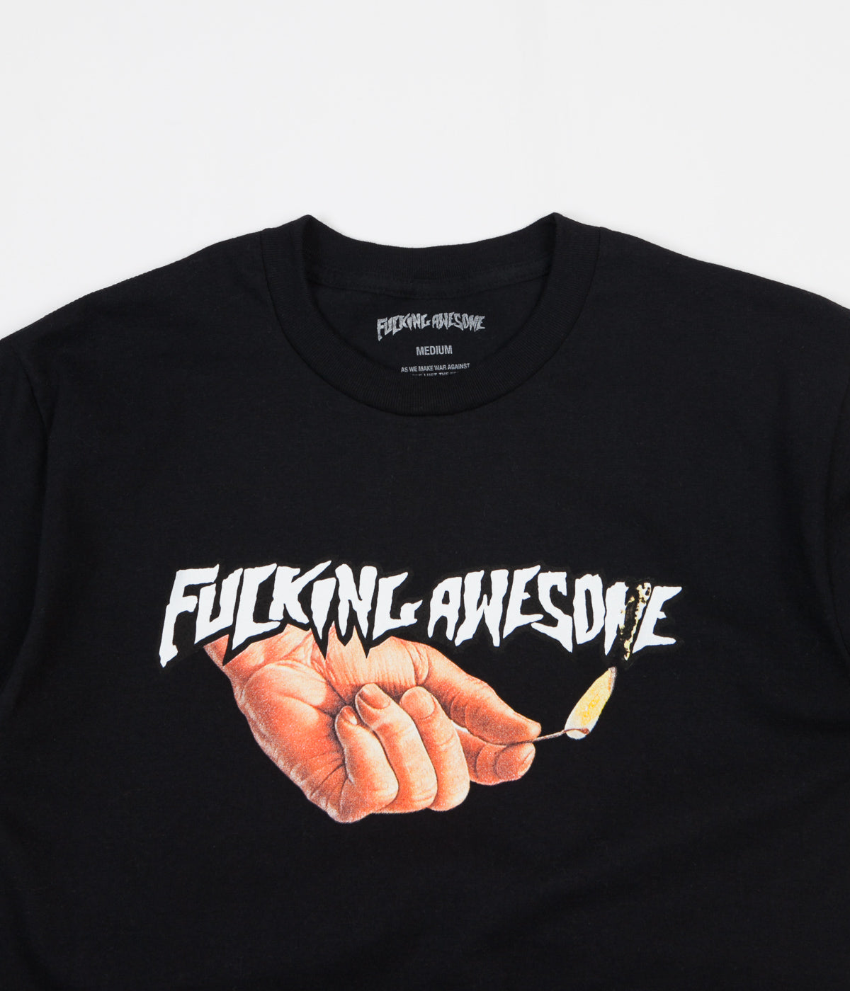Fucking Awesome Pyro T-Shirt - Black | Flatspot