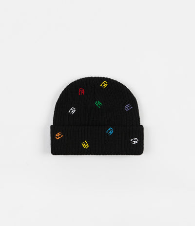 Fucking Awesome Scattered FA Cuff Beanie - Black