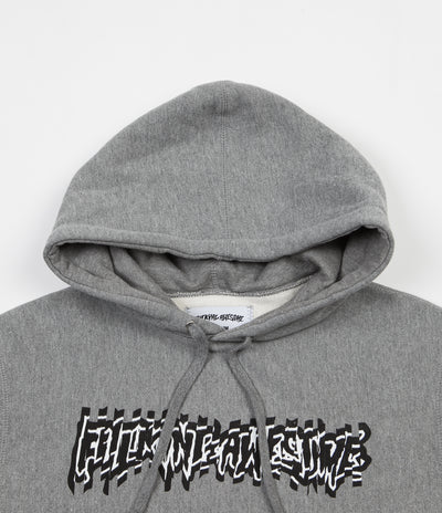 Fucking Awesome Shockwave Hoodie - Heather Grey