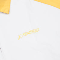 Fucking Awesome Smile Cry Windbreaker Jacket - White / Yellow thumbnail