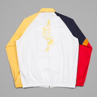 Fucking Awesome Smile Cry Windbreaker Jacket - White / Yellow thumbnail