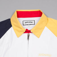 Fucking Awesome Smile Cry Windbreaker Jacket - White / Yellow thumbnail