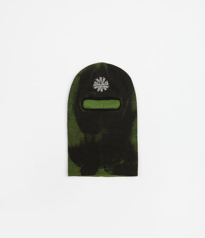 Fucking Awesome Spiral Balaclava - Green