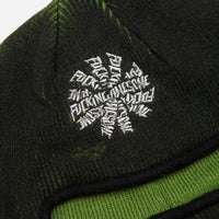 Fucking Awesome Spiral Balaclava - Green thumbnail