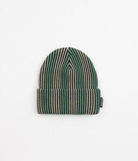 Fucking Awesome Stripe Beanie - Green / Khaki