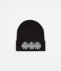 Fucking Awesome Three Spiral Cuff Beanie - Black