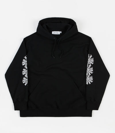 Fucking Awesome Three Spiral Hoodie - Black