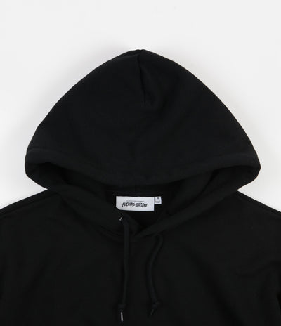 Fucking Awesome Three Spiral Hoodie - Black