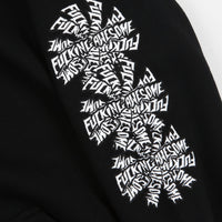 Fucking Awesome Three Spiral Hoodie - Black thumbnail