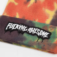 FUCKING AWESOME VELCRO STAMP CUFF BEANIE