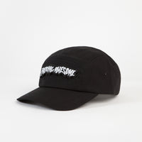 Fucking Awesome Velcro Volley Strapback Cap - Black thumbnail