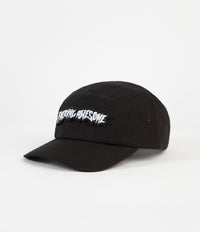 Fucking Awesome Velcro Volley Strapback Cap - Black