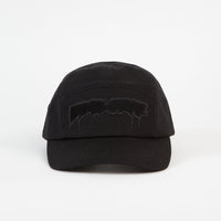 Fucking Awesome Velcro Volley Strapback Cap - Black thumbnail