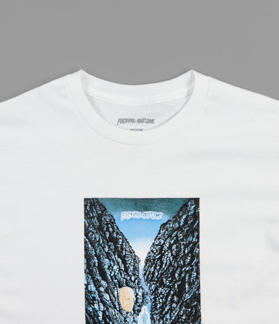 Fucking Awesome Waterfall T-Shirt - White