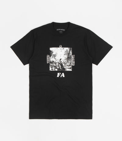 Fucking Awesome What A World T-Shirt - Black