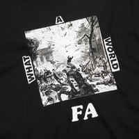 Fucking Awesome What A World T-Shirt - Black thumbnail