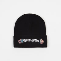 Fucking Awesome World Cup Cuff Beanie - Black thumbnail