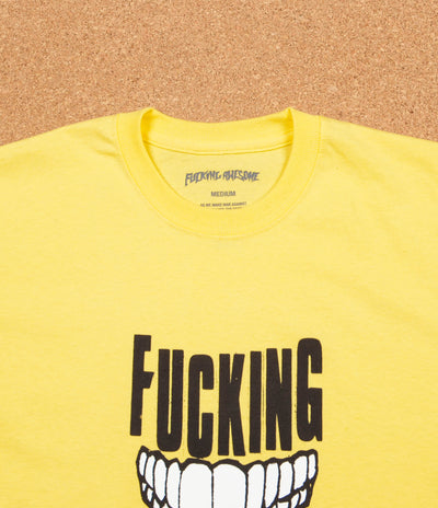 Fucking Awesome x Independent All Smiles T-Shirt - Yellow